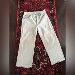 American Eagle wide leg crop